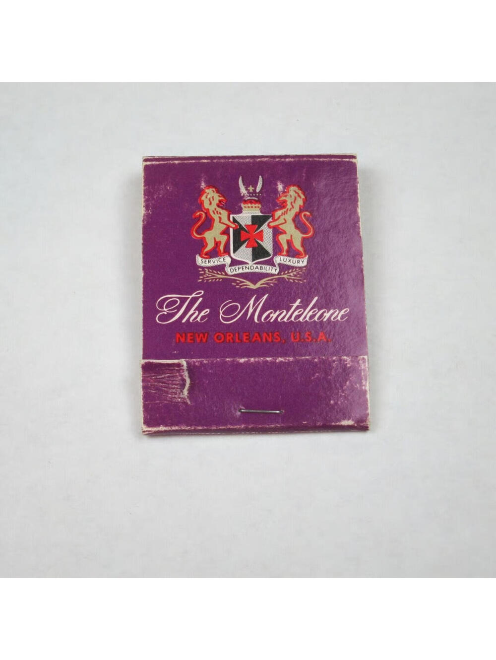 4 Vintage Matchbooks The Monteleone Hawks Nest Lodge Inn Ambassador Heritage Inn - Picture 3 of 12